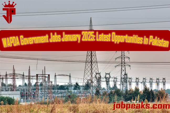 WAPDA Government Jobs January 2025: Latest Opportunities in Pakistan