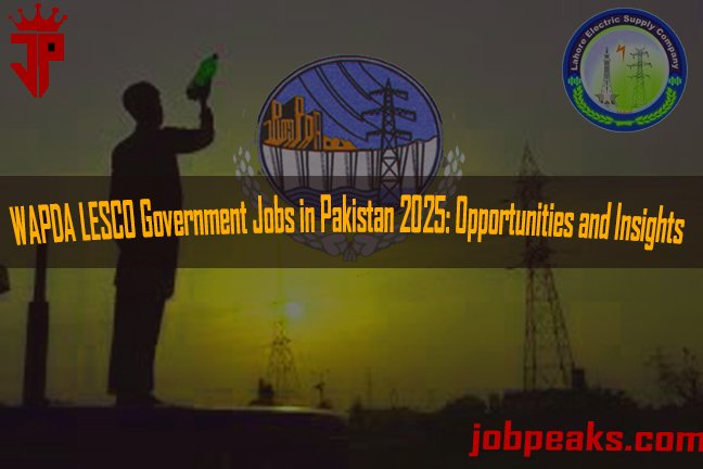 WAPDA LESCO Government Jobs in Pakistan 2025: Opportunities and Insights this picture