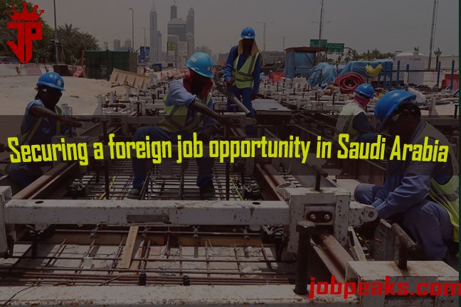 Exploring Foreign Job Opportunities for Construction Workers in Saudi Arabia picture 